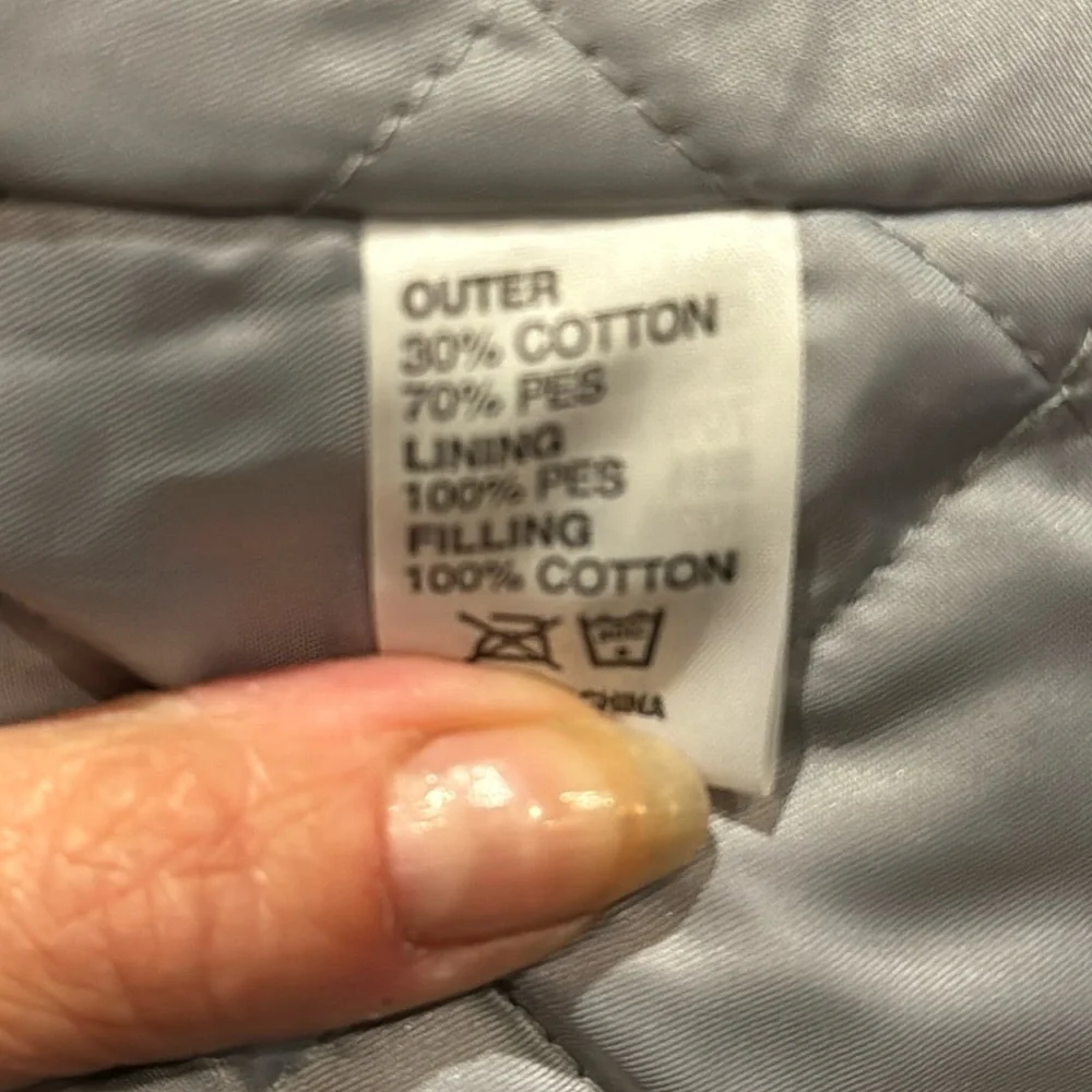 Milk & Biscuits Jacket Kids L 7 8 Blue White Zebra Print Quilted Lining Fashion